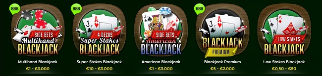 Blackjack 888